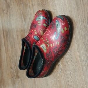 (9) Sloggers Paisley Slip On Shoes Casual Farmhouse Comfortable Loungewear
